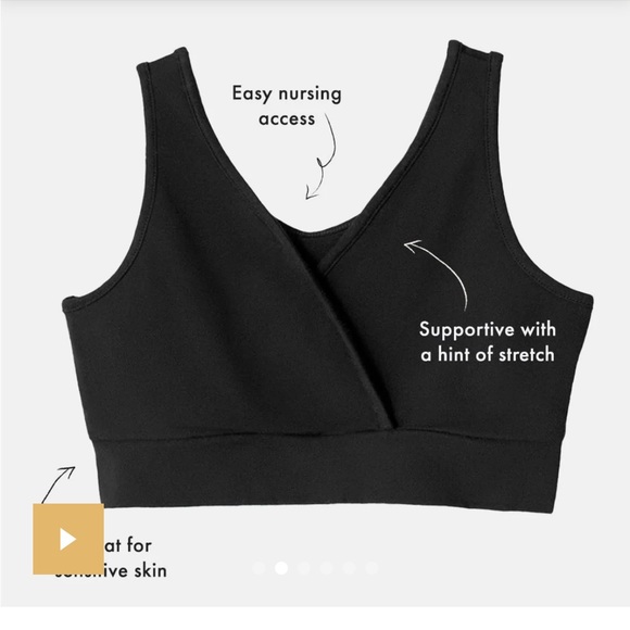 Kindred Bravely Organic Cotton Nursing Bra - Picture 3 of 3